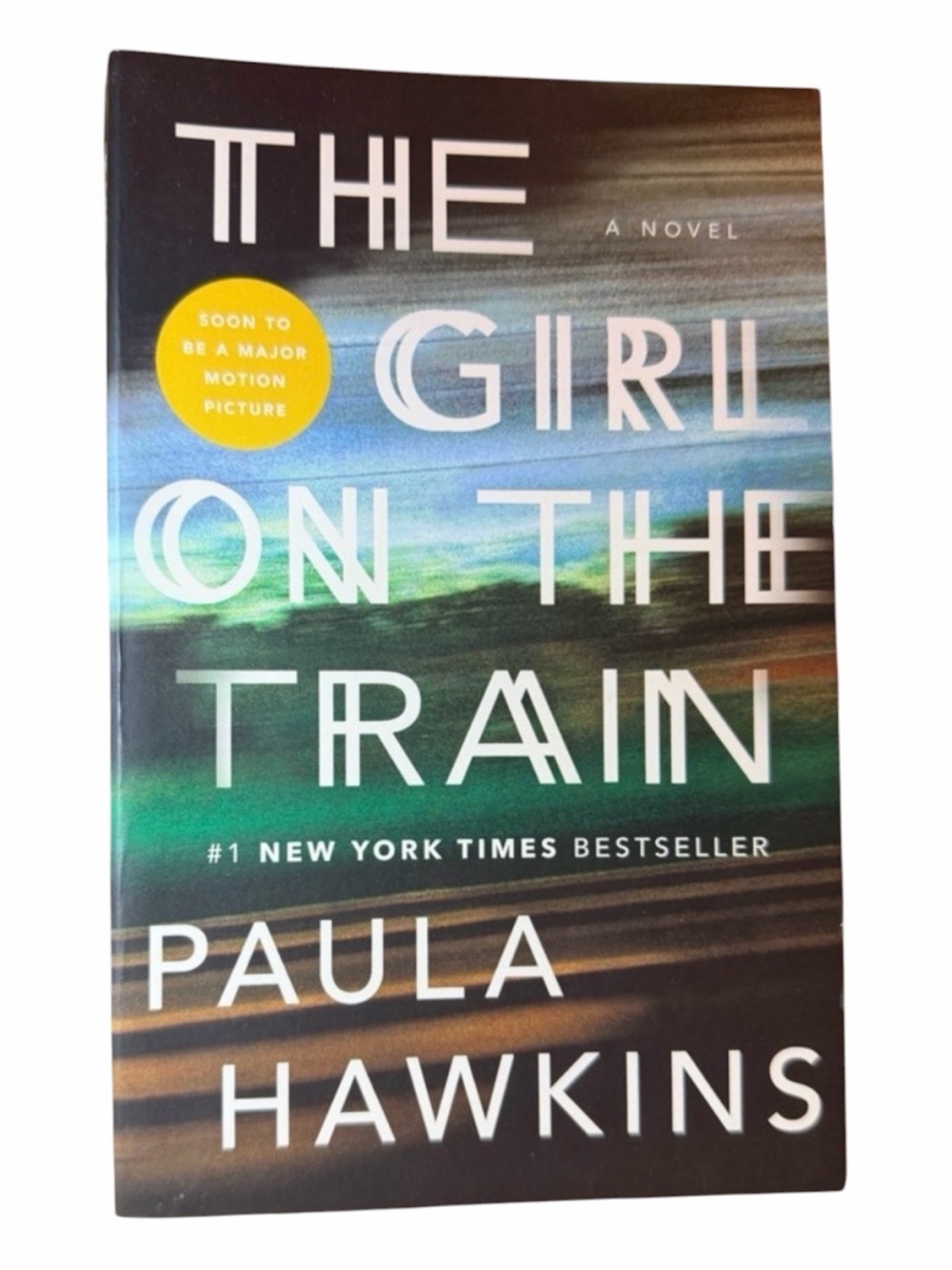 "The Girl on the Train" – Paperback Novel by Paula Hawkins